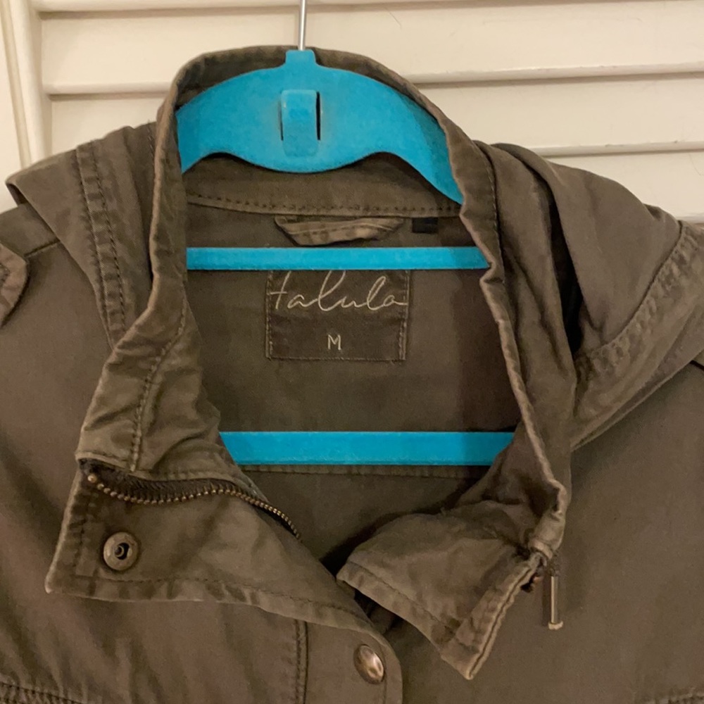 Hooded Fall Coat - image 2